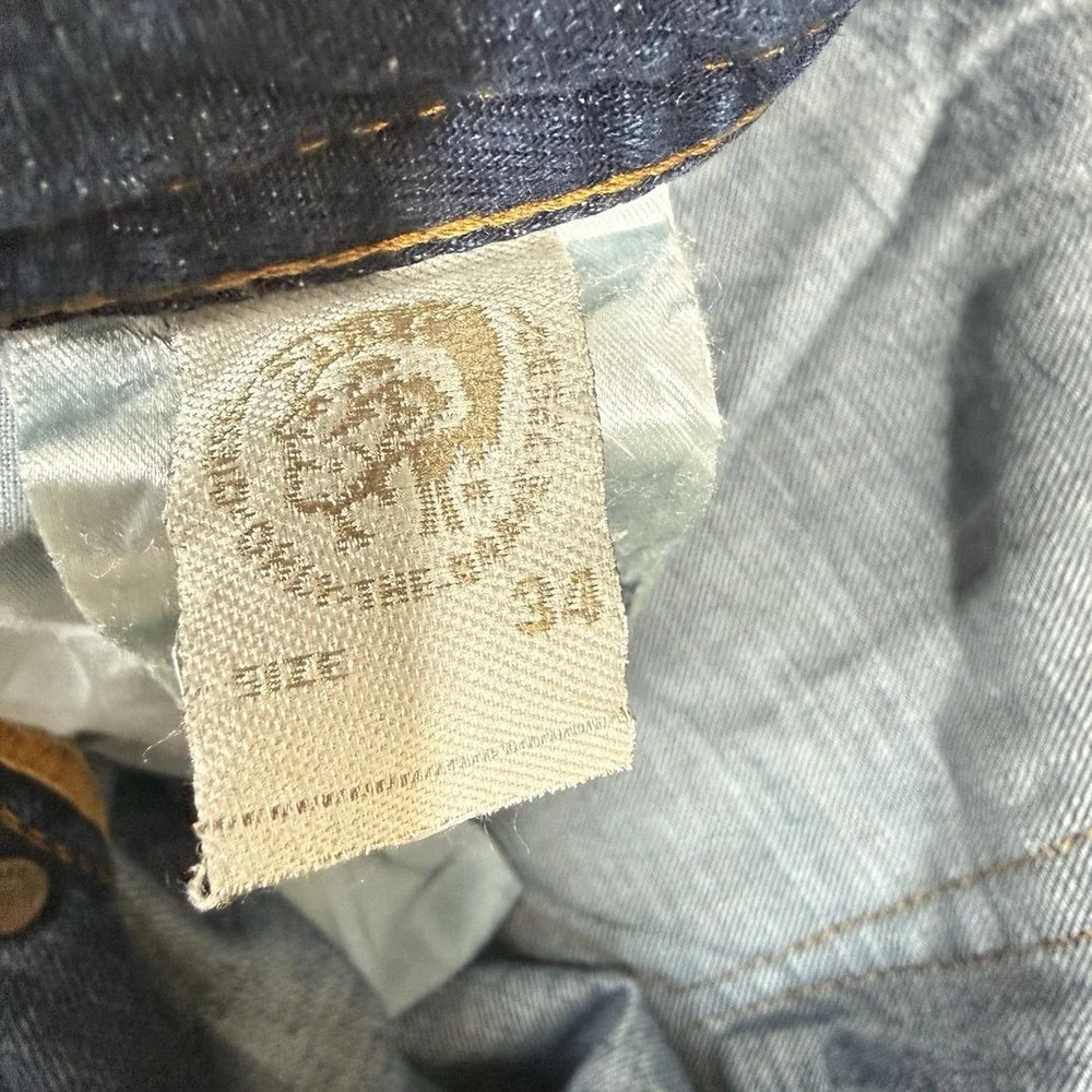Diesel BUSTER Regular Slim Tapered Jeans Mens 34x32 Blue Medium Wash Denim 0831Q